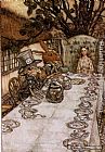 Alice in Wonderland A Mad Tea Party by Arthur Rackham